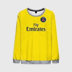 Свитшот мужской PSG FC: Mbappe Away 17/18, цвет: 3D-меланж