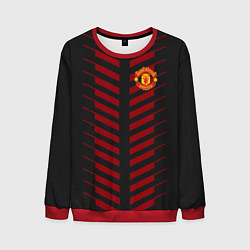 Свитшот мужской FC Manchester United: Creative, цвет: 3D-красный