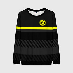 Свитшот мужской FC Borussia 2018 Original #3, цвет: 3D-черный