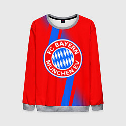 Свитшот мужской FC Bayern: Storm, цвет: 3D-меланж