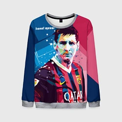 Свитшот мужской Lionel Messi, цвет: 3D-меланж