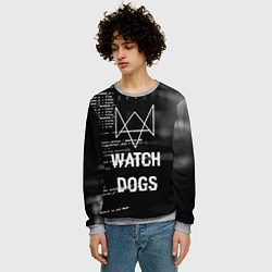 Свитшот мужской Watch Dogs: Hacker, цвет: 3D-меланж — фото 2