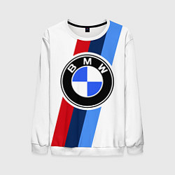 Свитшот мужской BMW M: White Sport, цвет: 3D-белый