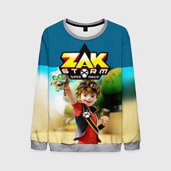 Свитшот мужской Zak Storm, цвет: 3D-меланж