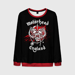 Свитшот мужской Motorhead England, цвет: 3D-красный