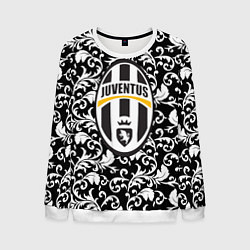 Свитшот мужской FC Juventus: Floral Logo, цвет: 3D-белый