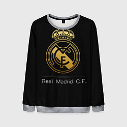Свитшот мужской FC Real Madrid: Gold Edition, цвет: 3D-меланж