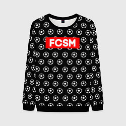Свитшот мужской FCSM Supreme, цвет: 3D-черный