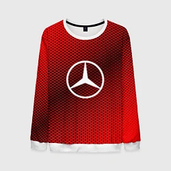 Мужской свитшот Mercedes: Red Carbon