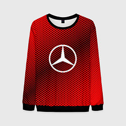 Мужской свитшот Mercedes: Red Carbon
