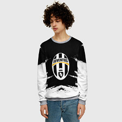 Свитшот мужской FC Juventus, цвет: 3D-меланж — фото 2