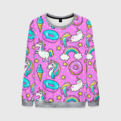 Мужской свитшот Сказочные единороги