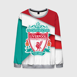 Свитшот мужской FC Liverpool, цвет: 3D-меланж