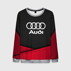 Свитшот мужской Audi: Grey Carbon, цвет: 3D-меланж