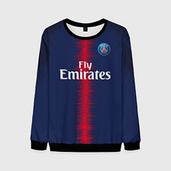 Свитшот мужской FC PSG: Mbappe Home 18-19, цвет: 3D-черный