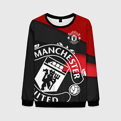 Свитшот мужской FC Man United: Exclusive, цвет: 3D-черный