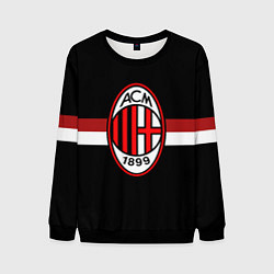 Свитшот мужской AC Milan 1899, цвет: 3D-черный