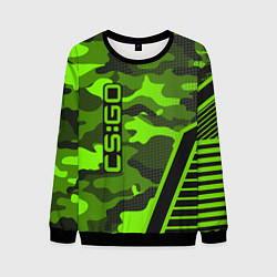 Мужской свитшот CS:GO Light Green Camo