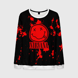 Мужской свитшот Nirvana: Blooded Smile