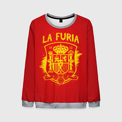 Свитшот мужской La Furia, цвет: 3D-меланж