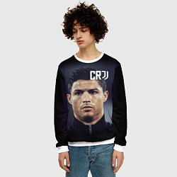 Свитшот мужской RONALDO CR7, цвет: 3D-белый — фото 2