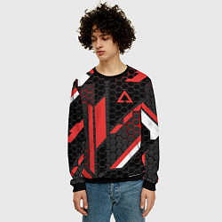 Свитшот мужской CS:GO CYREX CARBON, цвет: 3D-черный — фото 2