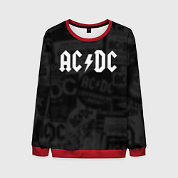 Свитшот мужской AC/DC: Black Rock, цвет: 3D-красный
