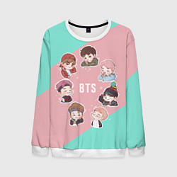 Свитшот мужской BTS Boys, цвет: 3D-белый