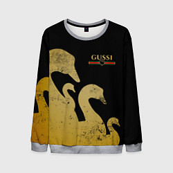 Свитшот мужской GUSSI: Gold Edition, цвет: 3D-меланж