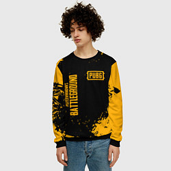 Свитшот мужской PUBG: Black Fashion, цвет: 3D-черный — фото 2