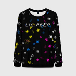 Свитшот мужской Lil Peep: Legend, цвет: 3D-черный