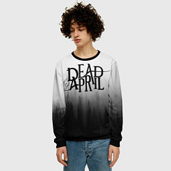 Свитшот мужской Dead by April, цвет: 3D-черный — фото 2