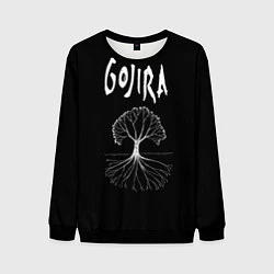 Свитшот мужской Gojira: Tree, цвет: 3D-черный