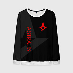 Свитшот мужской Astralis: Dark Style, цвет: 3D-белый