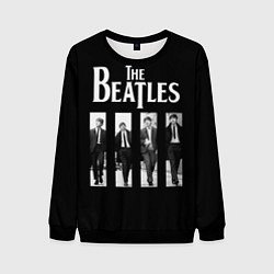 Свитшот мужской The Beatles: Black Side, цвет: 3D-черный