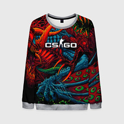 Свитшот мужской CS:GO Hyper Beast, цвет: 3D-меланж