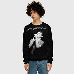Свитшот мужской Joy Division, цвет: 3D-черный — фото 2