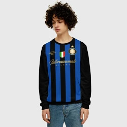 Свитшот мужской Internazionale Milano, цвет: 3D-черный — фото 2