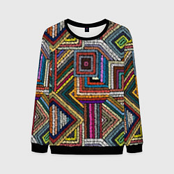 Мужской свитшот Этнический ковровый орнамент