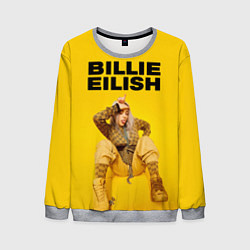 Свитшот мужской Billie Eilish: Lovely, цвет: 3D-меланж