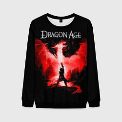 Свитшот мужской Dragon Age, цвет: 3D-черный