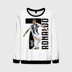 Свитшот мужской Ronaldo the best, цвет: 3D-черный