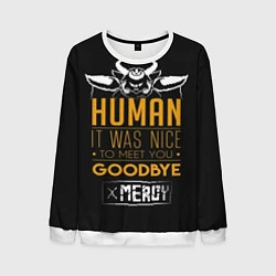 Мужской свитшот Human it was nice