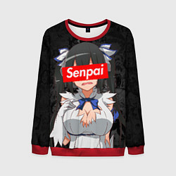 Мужской свитшот Senpai Boobs