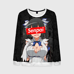 Мужской свитшот Senpai Boobs