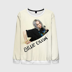 Свитшот мужской BILLIE EILISH, цвет: 3D-белый