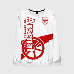 Свитшот мужской Arsenal, цвет: 3D-белый