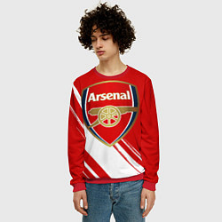 Свитшот мужской Arsenal, цвет: 3D-красный — фото 2