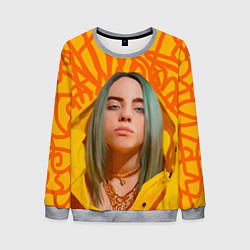 Свитшот мужской Billie Eilish, цвет: 3D-меланж