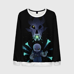 Свитшот мужской UNDERTALE, цвет: 3D-белый